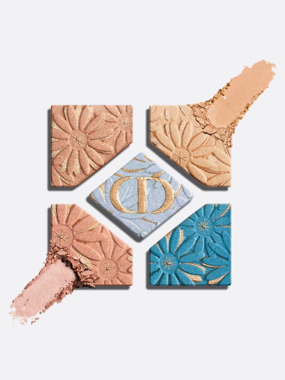 Dior Eyeshadow Palette - 162 Summer Azur (Limited Edition) - Picture 7 of 10